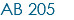 AB 205
