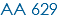 AA 629