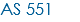 AS 551
