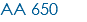 AA 650